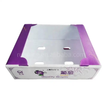 Stackable Clear Plastic Tote Boxes for Frozen Fish Packaging