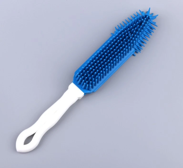 Soft Silicone Rubber Hair Pet Hair Removal Brush