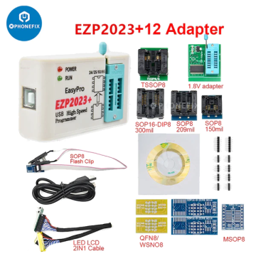 EZP2023 USB SPI Programmer Supports 24 25 26 93 95 EEPROM BIOS
