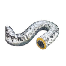 Insulated Flexible Air Duct - Fiberglass Aluminum Foil Insulation Duct