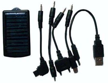 Hybrid Apple Iphone &amp; Apple Ipod Emergency Mini Solar Power Charger Battery Pack Accessory