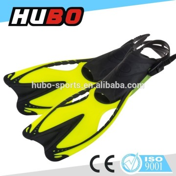 Wholesale water product dive flippers fashion design junior swim training fins