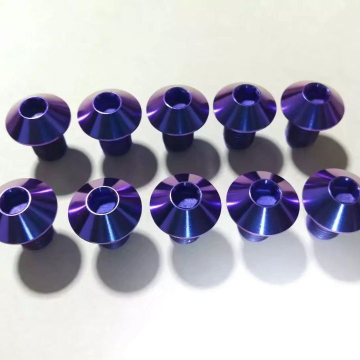 M6x20 Titanium Button Head Bolts PVD Rainbow