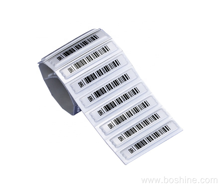 am barcode anti theft security alarm soft label