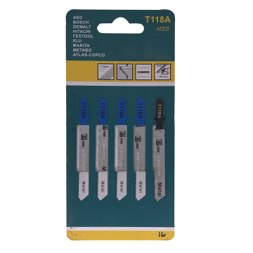 T118A 21TPI Jigsaw blades for wood cutting jig saw blades