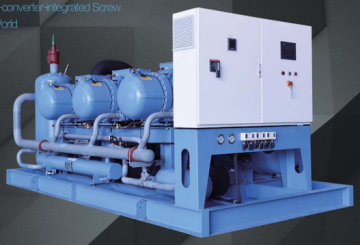 Refcomp Screw refrigeration compressor