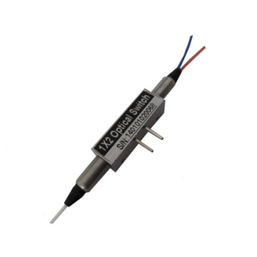 1x2 Solid-State Fiber Optical Switch Epoxy-free on Optical Path