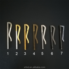 Wholesale Custom Metal Spring Replica Leather Hinged Wallet Money Clip