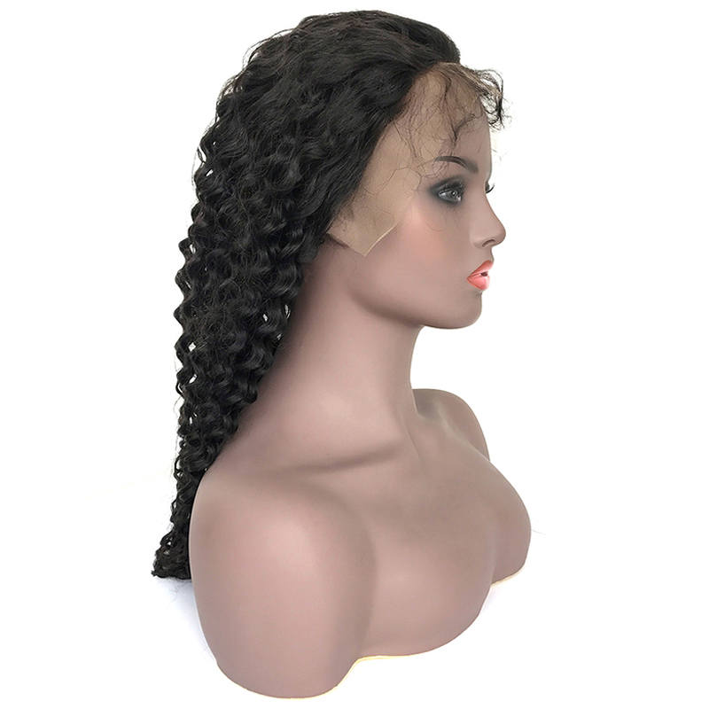 wholesale price virgin brazilian human hair wigs, loose deep wave human hair lace wigs,13*4 lace front human hair wigs