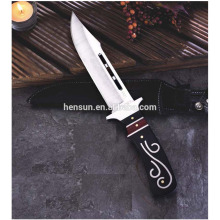 Hot Selling Plastic Handle Bowie Military Knife