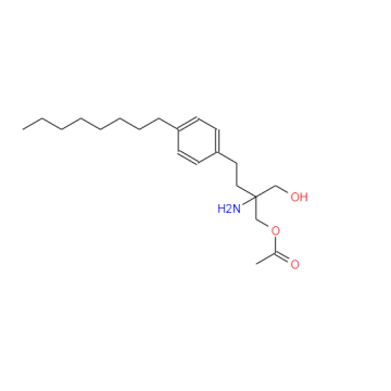 CAS: 1807973-92-7 Fingolimod O-acetylová nečistota