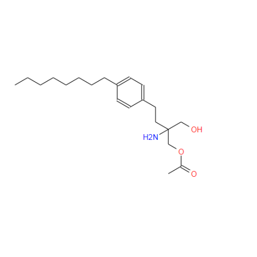 CAS: 1807973-92-7 Nieczliwość o-acetylu Fingolimod