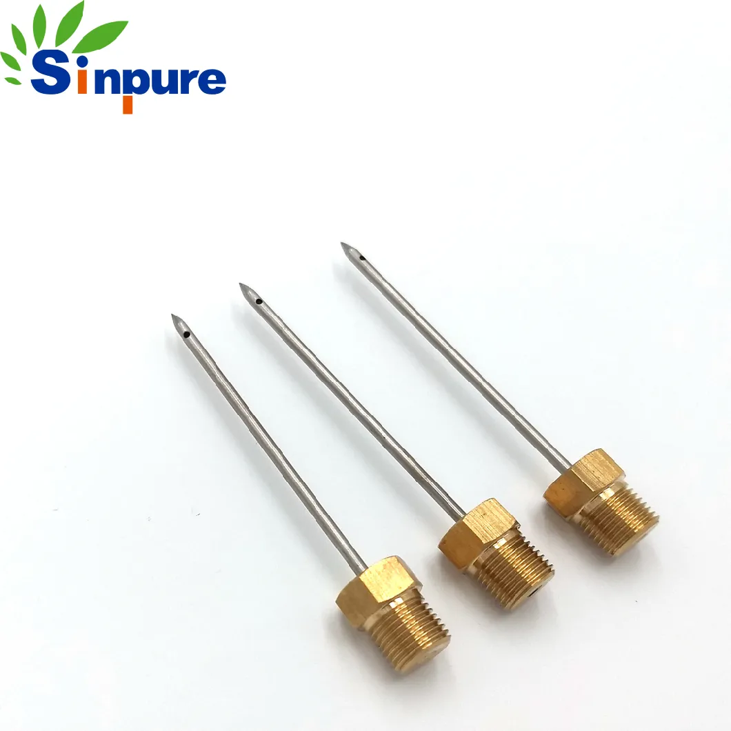 China Factory Price Special Needle Stainless Steel Needle with NPT Fitting