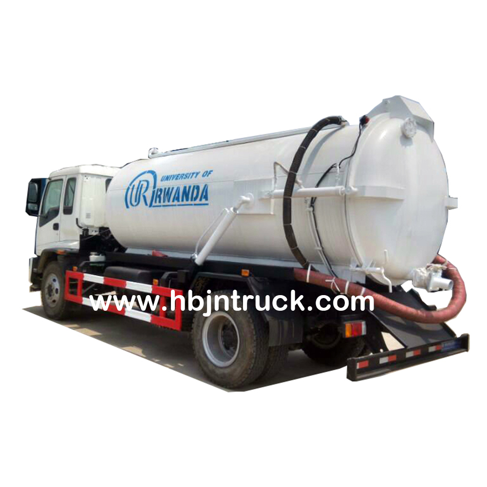 Isuzu Vacuum Tank Truck