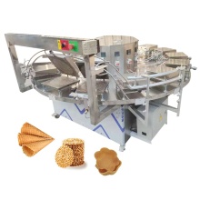 Automatic Rolled Sugar Cone Baking Machine: Ice Cream Cone Making & Waffle Cone Production Line