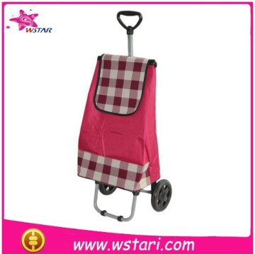Collapsable Rolling Shopping Grocery Laundry Utility Cart Trolley