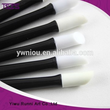 Plastic Handle Gel Nail Transfer Foil Removing Pusher Nail Care Tools