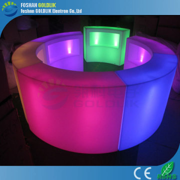 Modern Bar Counter Design WIFI Control Light up Bar Counter