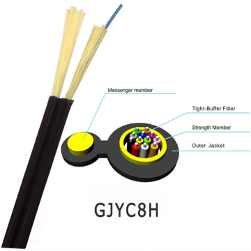 communication figure 8 aerial optic fiber drop cable