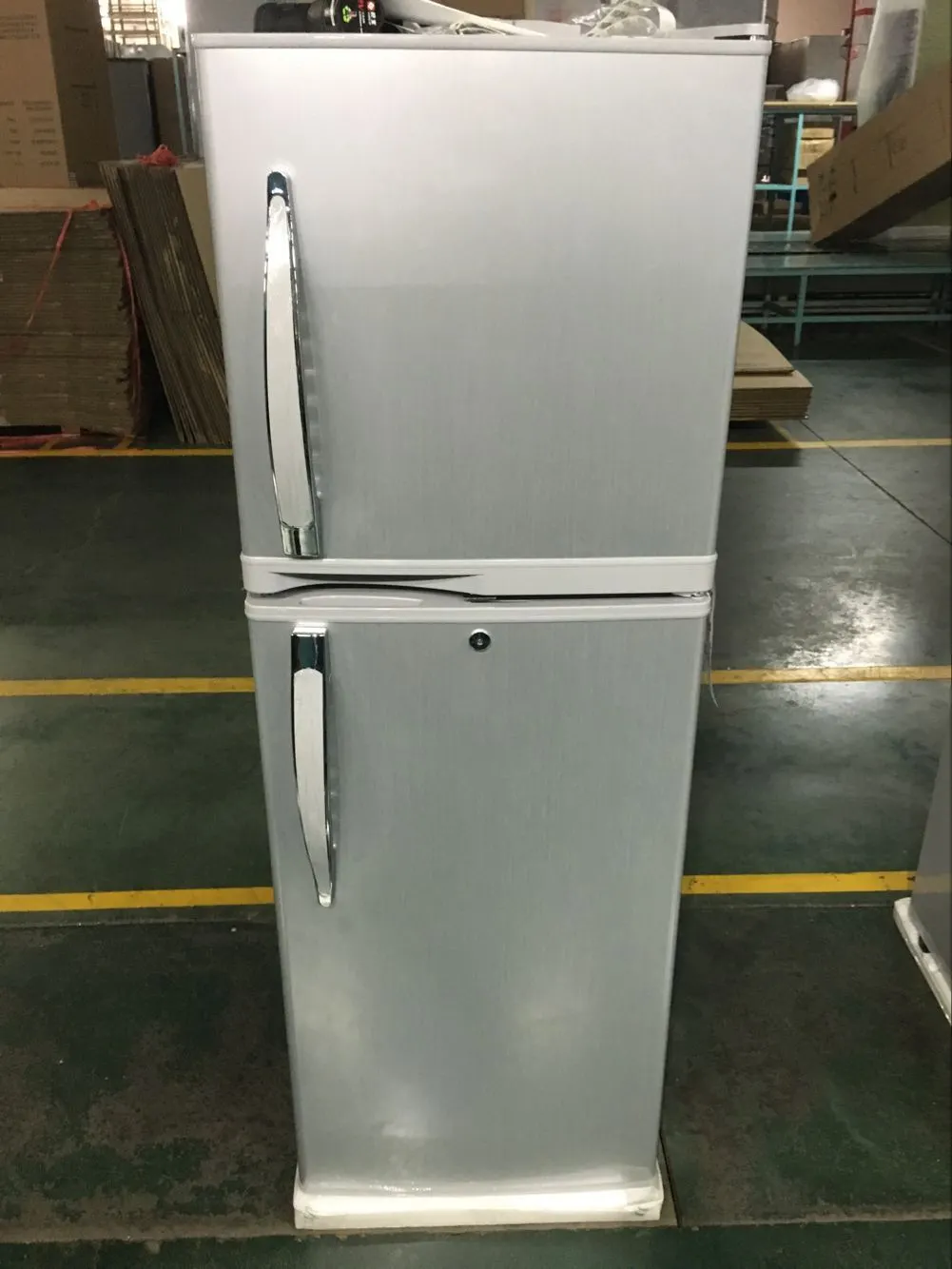 Smad 280L Freestanding Upright Fridge Storage Top Freezer Refrigerator