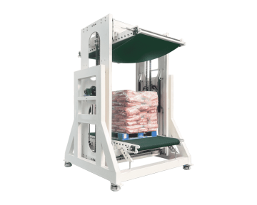 Packaging machine turning equipment