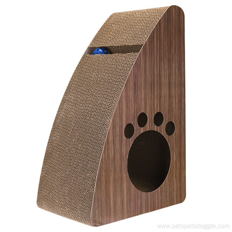 cat scratcher wear-resistant corrugated triangle Cage House