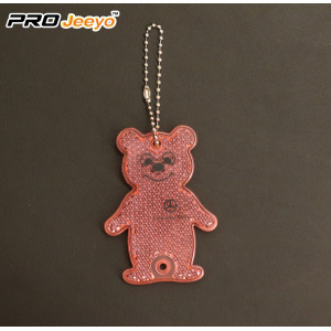 Acrylic colourful Bear Honey Key Chain