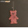 Akrilik berwarna-warni Bear Chain Key Chain