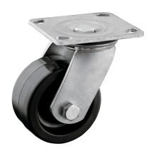 Rubber Wheel Swivel Plate Heavy Duty Caster