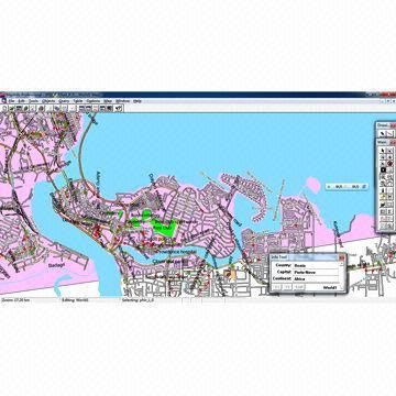 Nigeria Digital Mapinfo Tab, Gst Map/Esri Shape Format Map