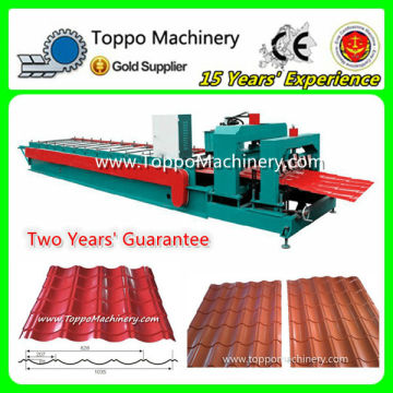 Glazed Metal Roof Sheeting Roll Forming Machine