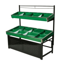 Supermarket Fruit and Vegetable Display Rack