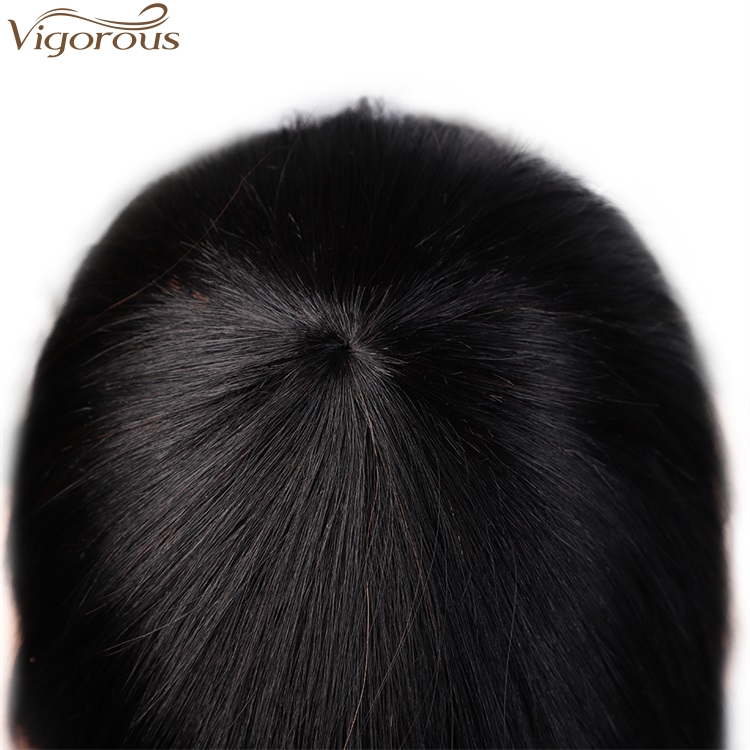 Vigorous High Quality Short Bob With Flat Bangs Wigs12 Inches Straight Black Human hair Wigs for White Women Wholesale Price