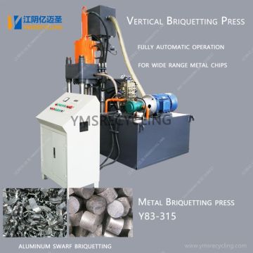 Metal Briquette Machine for Aluminum Chips