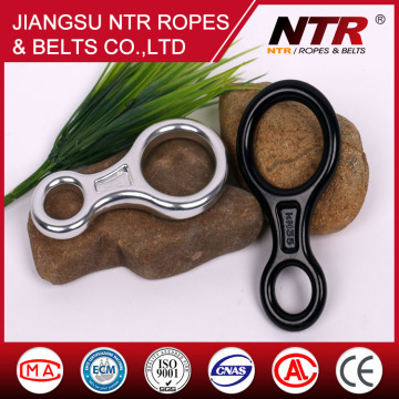 NTR silver Descender for climbing