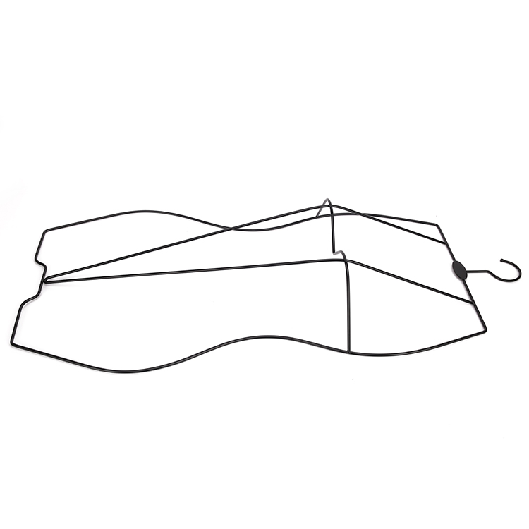 KINDOME metal wire hanger for swimwear body hanger