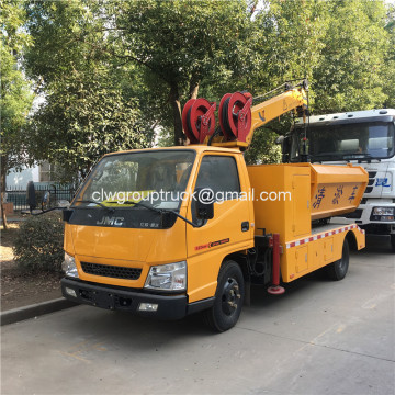 Multi-fuctional 4.5 ton river gully dredge cleaning truck