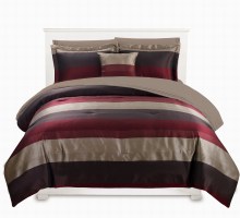 6 Pcs Jacquard King Size Bed Luxury Comforter Sets