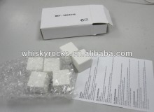 Promotional Ceramic Ice Wine Chilling Rocks Whiskey Rocks Stones Beverage Cubes