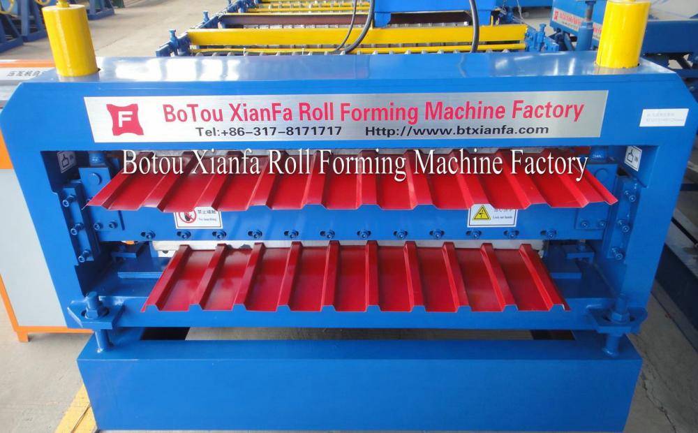 Roofing Sheet Color Coil Double Forming Machine