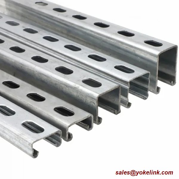 10 láb félhornyolt előhorganyzott rugóstag csatorna