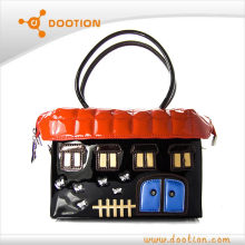 unique bag with house shape