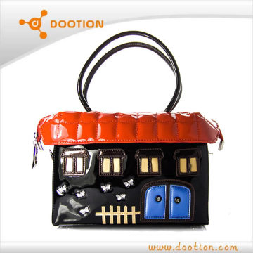unique bag with house shape