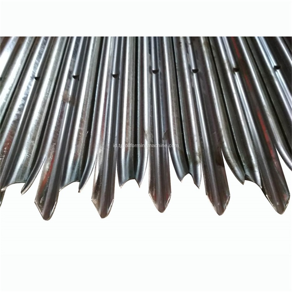 Hot Dipped Galvanized Metal Palisade Fencing Machine
