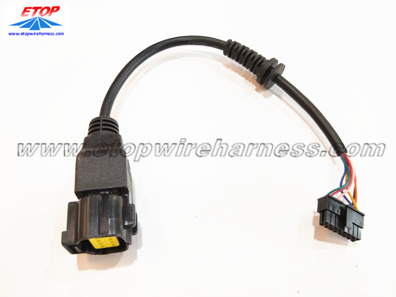 8pin Overmolded Connector nei 16pin Micro Fit