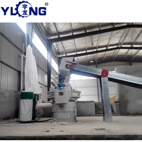 Paddy husk pellet press making machine