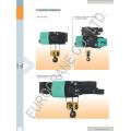 Polipasto eléctrico de cable en grúa