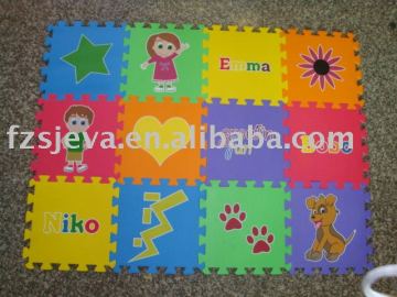 eva puzzle mat,eva floor mat,eva animal mat,eva products