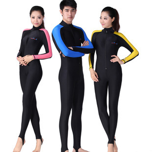 Fashion one-piece Dive Skin Swimwear Suit Diving Clothes
