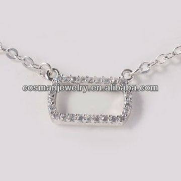 fashion silver necklace